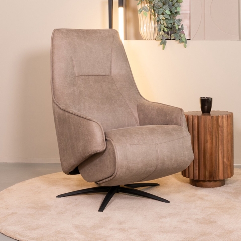 Label51 Fauteuil odense - micro suede elektrisch 87x68x110 cm