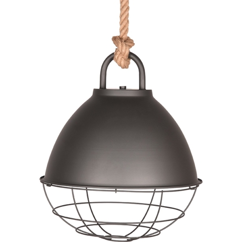 Label51 Hanglamp korf burned steel metaal l