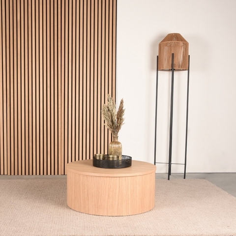 Label51 Salontafel oliva naturel eiken 70 cm