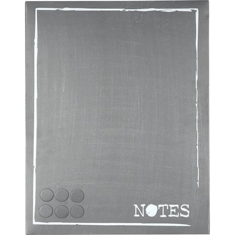 Label51 Wanddecoratie memobord antiek metaal 36x3x46 cm