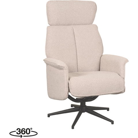 Label51 Fauteuil verdal naturel boucle