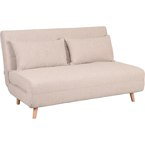 Label51 Slaapbank double naturel boucle double | naturel poot