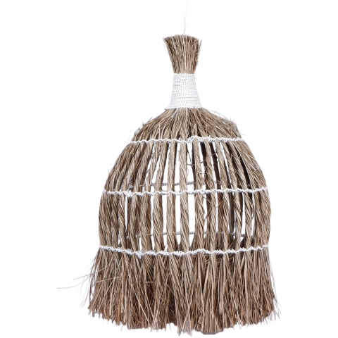 Furnilux handgemaakte xxl hanglamp van mendonggras – duurzaam & natuurlijk