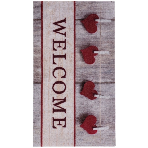 Muratap Wasbare deurmat binnen – welcome – anti-slip & absorberend, voor hal of entree -