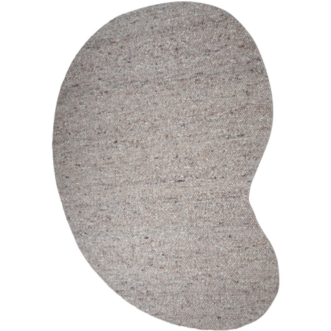 Veer Carpets Vloerkleed stone donker 417 organisch 160 x 230 cm