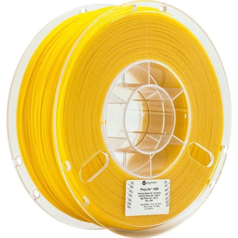Polymaker 70176 Filament ABS kunststof 2.85 mm 1 kg Geel PolyLite 1 stuk(s)
