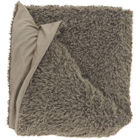 Unique Living plaid rosa 140x180cm rocky brown