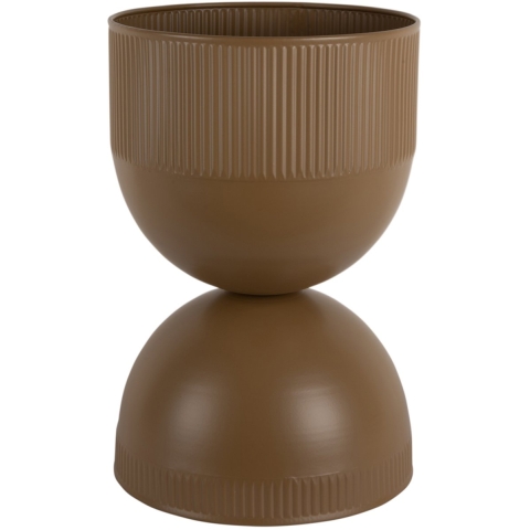 Present Time bloempot tonar medium mocha brown