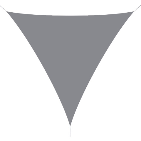 Hanse® Schaduwdoek driehoek waterdoorlatend 4x4x4 m