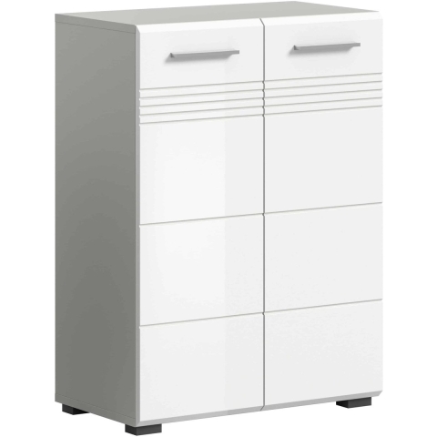 Furnilux Copa midi kast hoogglans mdf tz lichtgrijs nb