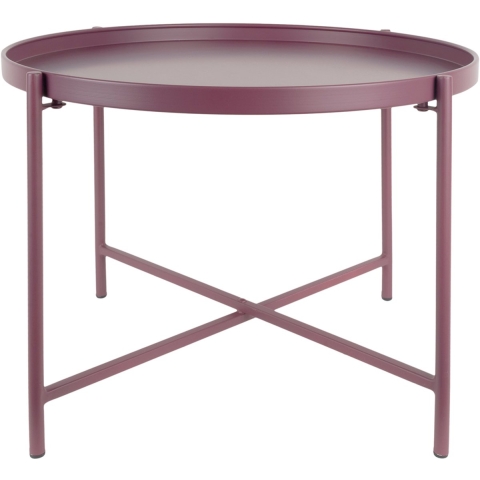 Leitmotiv salontafel meseta dark mauve