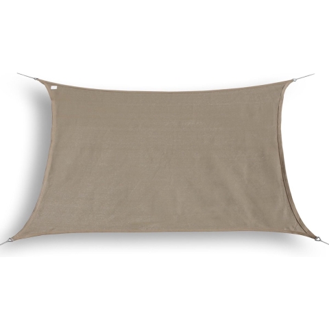 Hanse® Schaduwdoek rechthoek waterdoorlatend 1,5x2 m zonnedoek