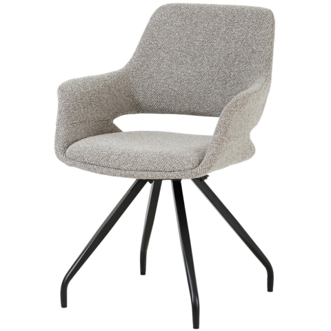 Livingfurn eetkamerstoel capp set van 2 61x61x88cm