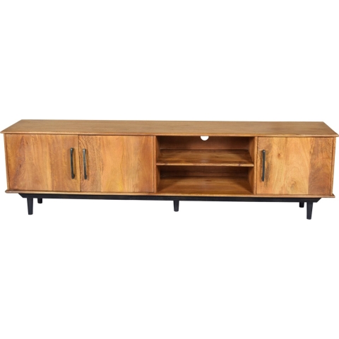 Livingfurn D - tv meubel ayleen 200cm mangohout