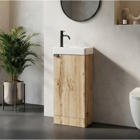 Badplaats Toiletmeubel orion 40 x 22 cm licht fonteinmeubel met