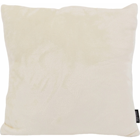 Gek op kussens! Flanel crème | 50 x 50 cm | kussenhoes | polyester