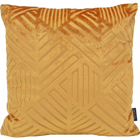 NOVÉE Sierkussen velvet gold metallic #1 | 45 x 45 cm | polyester