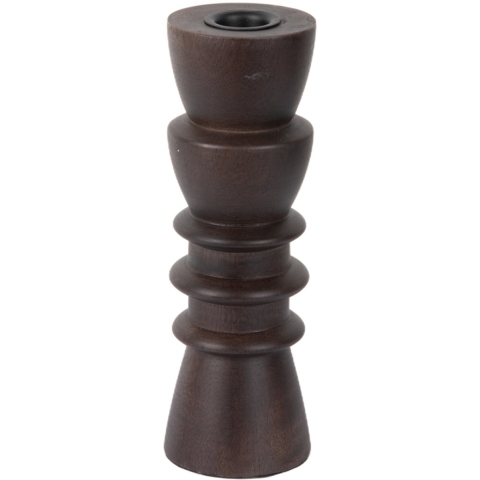 Present Time kandelaar formado medium donker hout