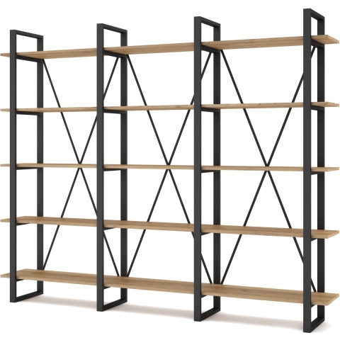 Marckeric boekenkast aviva - 217.5x34.5x180cm