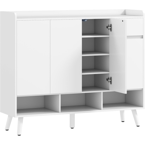 4goodz Xxl schoenenkast met 3 deuren verstelbare planken -