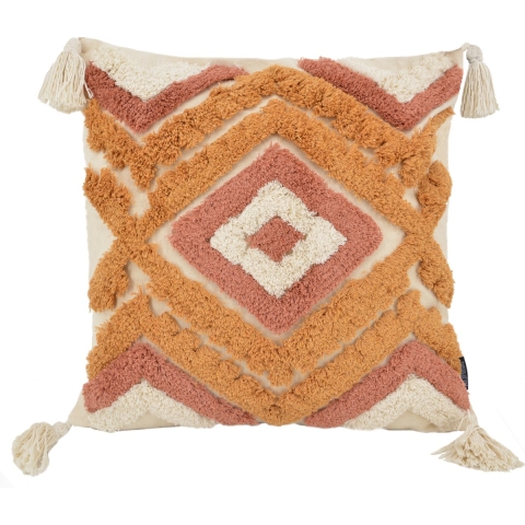 NOVÉE June boho multi | 45 x 45 cm | kussenhoes | katoen
