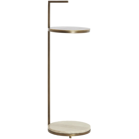 Light & Living bijzettafel leda Ø26x76 cm -