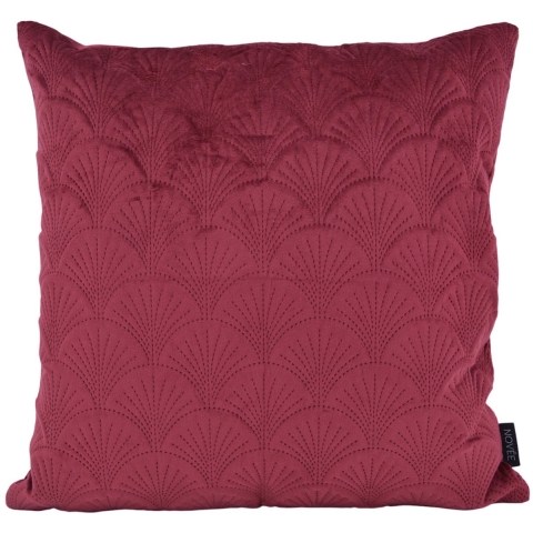 NOVÉE Sierkussen velvet shell bordeaux | 45 x 45 cm | velvet / polyester