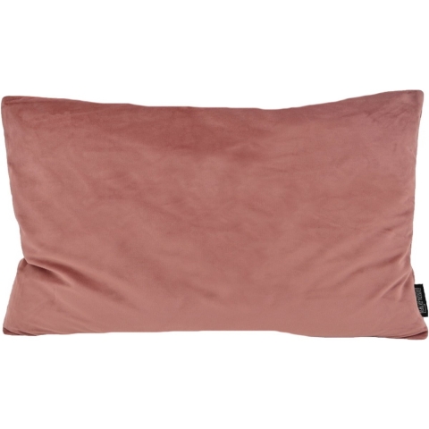 Gek op kussens! Sierkussen velvet oudroze long | 30 x 50 cm | velvet/polyester