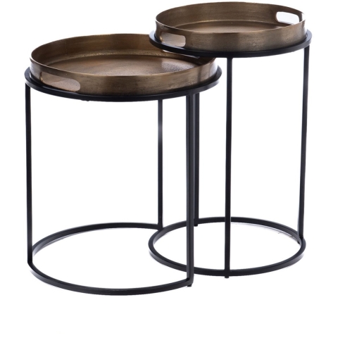 Huistuindesign Bijzettafel laure | set van 2