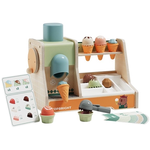 Houten Ijswinkel Topbright