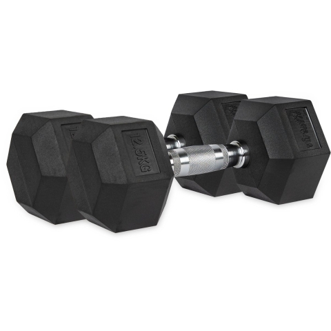 VirtuFit Hexa Dumbbell Pro Set - 2 x 12,5 kg