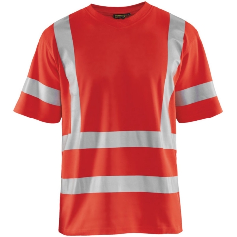 Blåkläder UV-T-Shirt High-Vis 33801070 | High-Vis Rood | Maat XS - 7330509811238