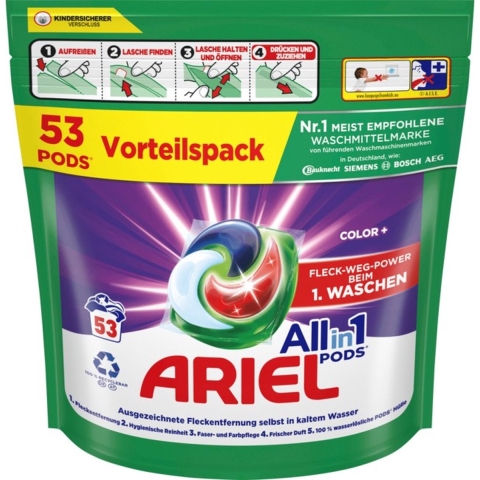 Ariel Ariel All-in-1 Pods Color - 53wl