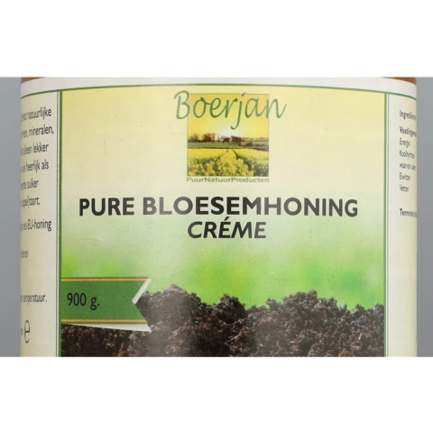 3x Boerjan Honing Bergbloesem Creme 900 gr