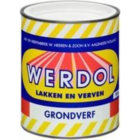 Werdol Grondverf 2 l, zwart