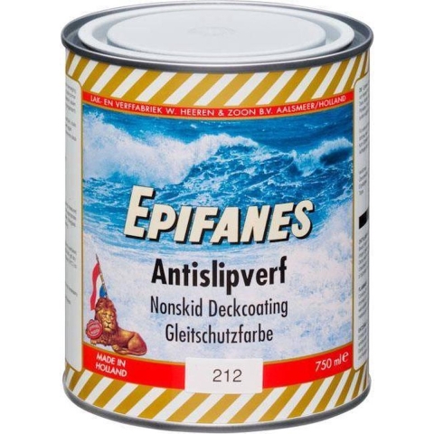 Epifanes Antislipverf halfglans anti-slip verf 2 l, 213 donker grijs