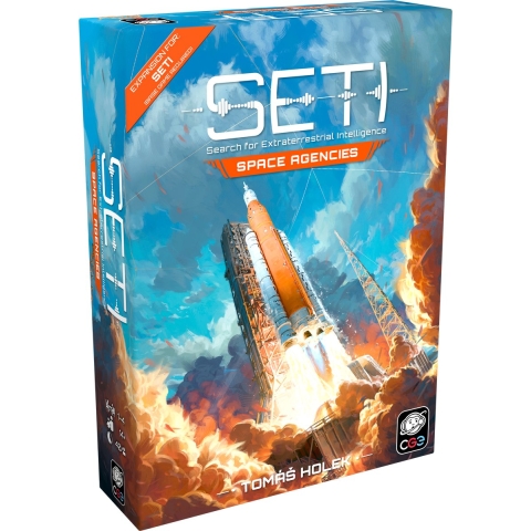 SETI - Space Agencies - uitbreiding - EN - Bordspel
