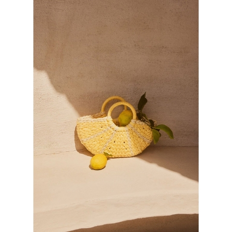 Molo Tas - Lemon Straw Achter - Lemon Cake - Molo - OneSize - Tassen