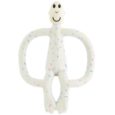 Matchstick Monkey Bijtring - Confetti Cream - Matchstick Monkey - OneSize - Bijtring