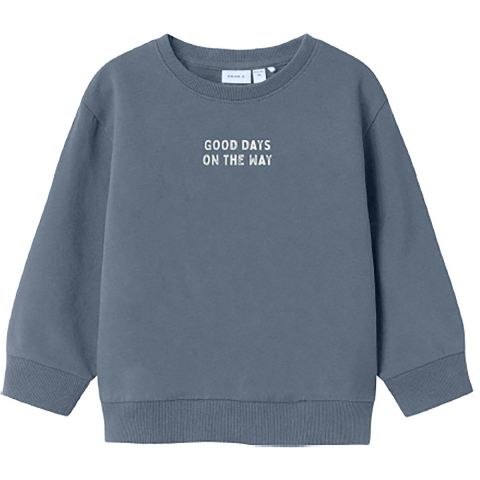 Name It Sweatshirt - NmmSlade - Vuursteen Stone - Name It - 4 jaar (104) - Sweatshirt