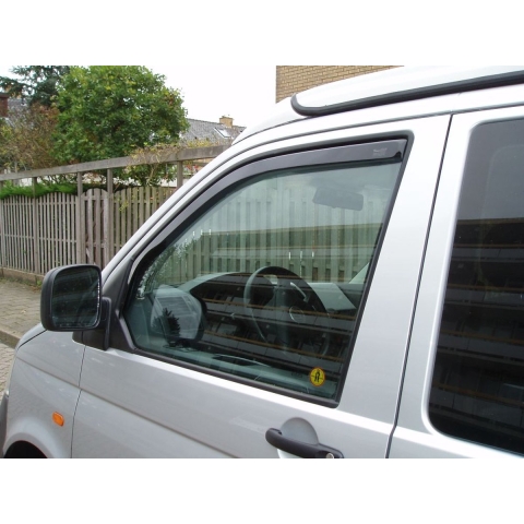 Zijwindschermen geschikt voor VW Transporter T5 va. 2003 en T6 va. 2015