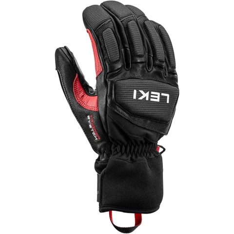 LEKI Griffin Pro 3D skihandschoenen zwart/rood, 8.5