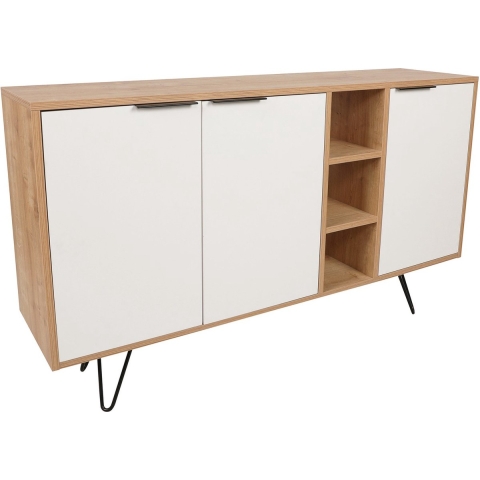 CaliCosy Buffet 3 nissen en 3 deuren l142 cm clara