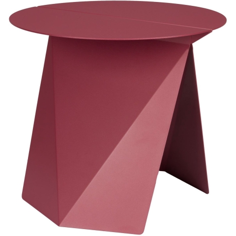 Zuiver Foldy Bijzettafel Donkerrood