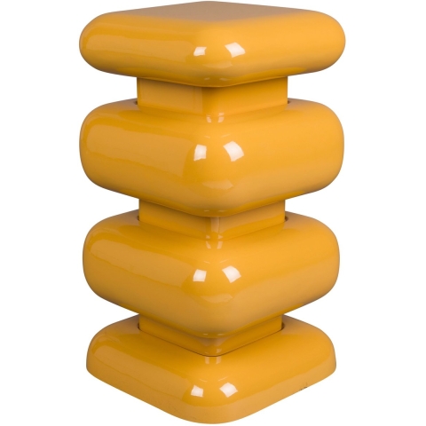 Dutchbone Stubby Bijzettafel Okergeel