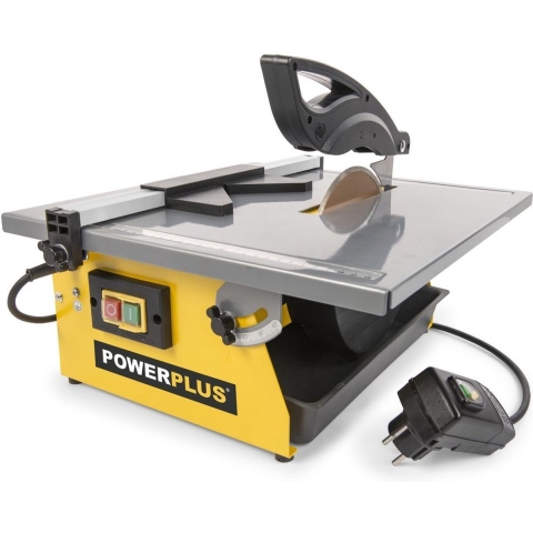 Powerplus elektrische tegelsnijder POWX2300 - 800W zaagmachine - 397x386mm tafel -Ø180mm snijschijf