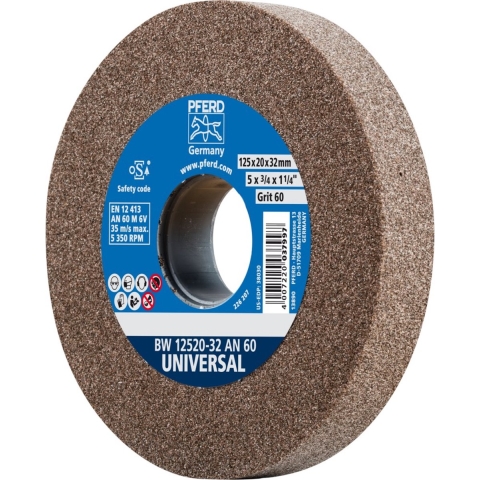 PFERD TOOLS 39009716 Schuurblokschijf Diameter 125 mm Boordiameter 32 mm Staal, RVS, Gietijzer 1 stuk(s)