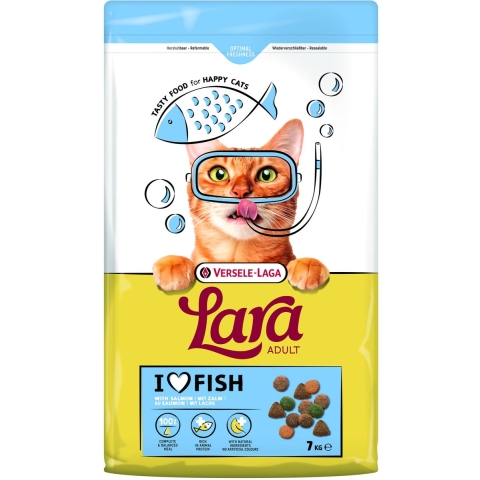 Versele-Laga Lara Adult met zalm kattenvoer 7 kg