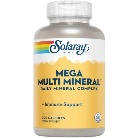 Solaray Mega Multi Mineral Capsules
