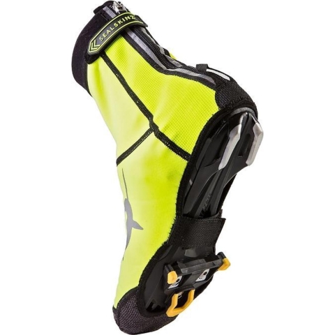 SealSkinz Neoprene Open Sole overschoenen Hi-Vis geel/zwart, 43-46